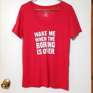 JR'S M GRAPHIC TEE HUMOR